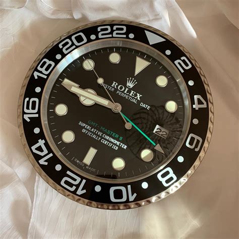 rolex gmt master 2 wanduhr